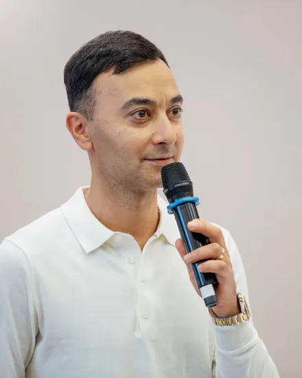 Сурен Аванесов на встрече клуба «Рост»